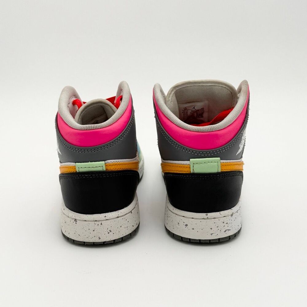 Nike Jordan SE Mid Multicolor Sneakers - US Big Kids 4Y // FN1190-100 - Picture 6 of 12